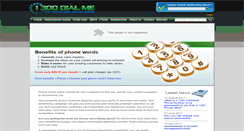 Desktop Screenshot of 1300dialme.com.au